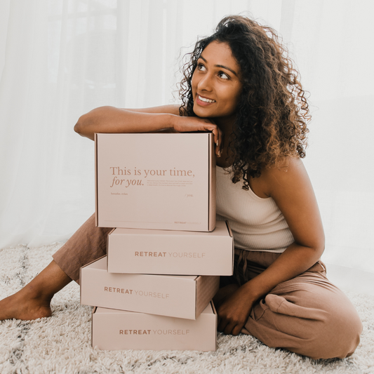 A year of self-care - four boxes across the year